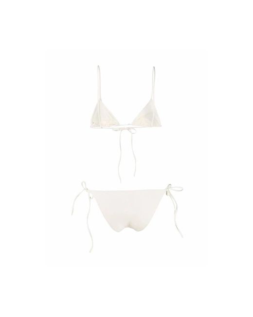 Lido White Bikinis