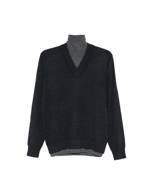 Turtlenecks Paolo Pecora de hombre de color Blue