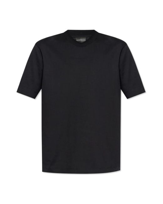 Emporio Armani Black T-Shirts for men