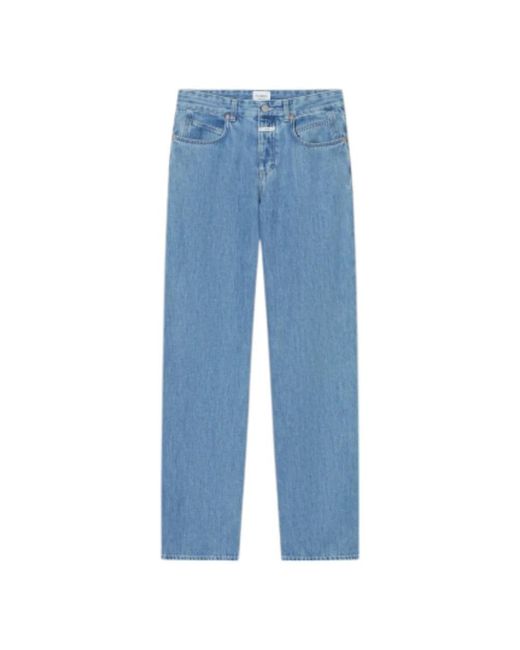 Closed Blue Straight Jeans