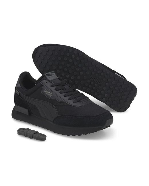 PUMA Black Sneakers for men