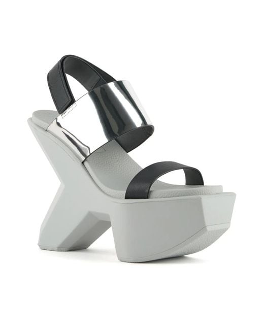 United Nude Gray High Heel Sandals