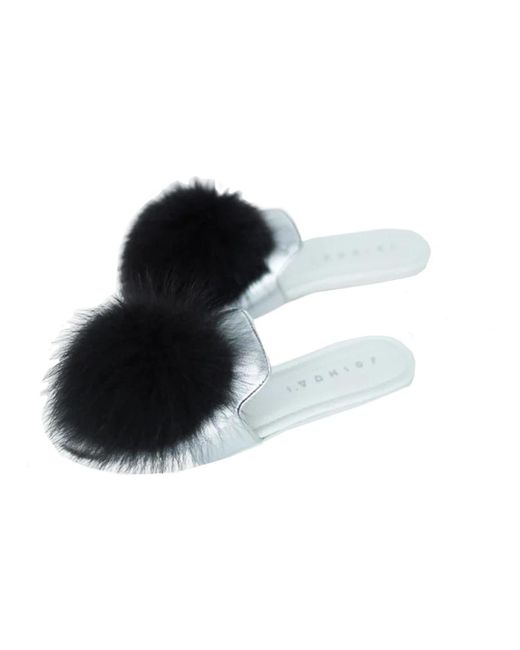 Joshua Sanders Black Mules
