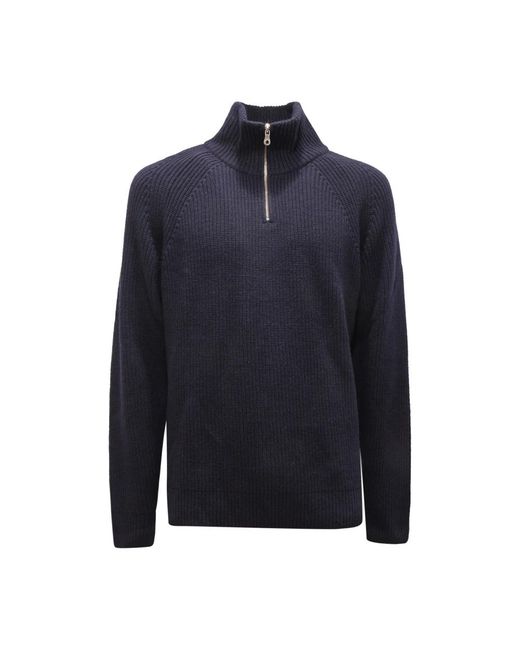 Brooksfield Blue Turtlenecks for men