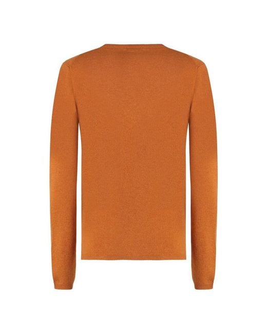Cashmere Knitwear di Malo in Orange