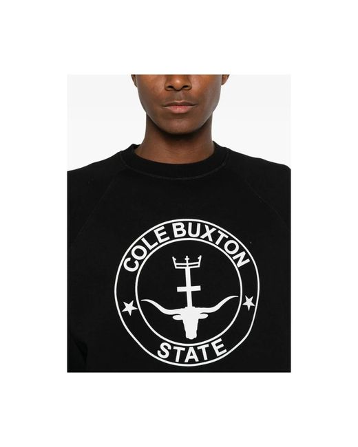 Cole Buxton Black Sweatshirts for men