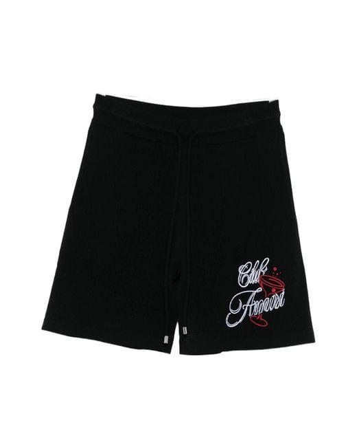 Amiri Black Casual Shorts for men