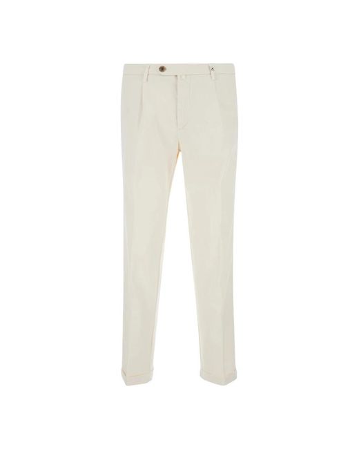 Myths Witte Broek Lang in het Natural voor heren