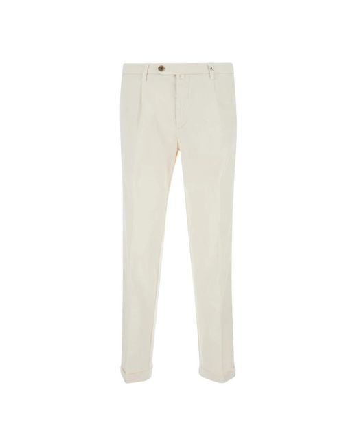 Myths Witte Broek Lang in het Natural voor heren