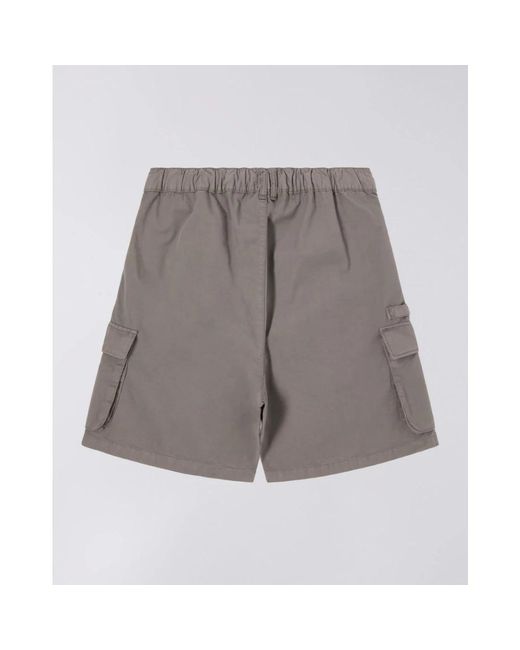 Edwin Ringe Cargo Short in het Gray voor heren