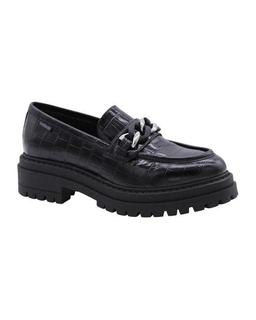 Nero Giardini Black Loafers
