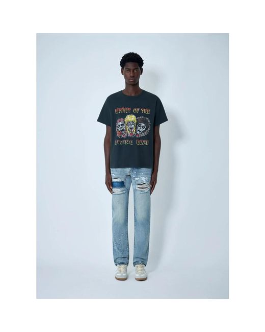 GALLERY DEPT. Blue Straight Jeans for men