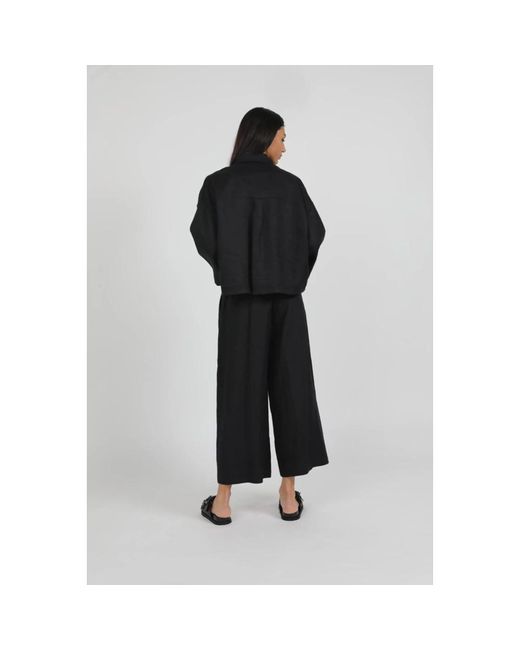 Max Mara Black Angora hemd