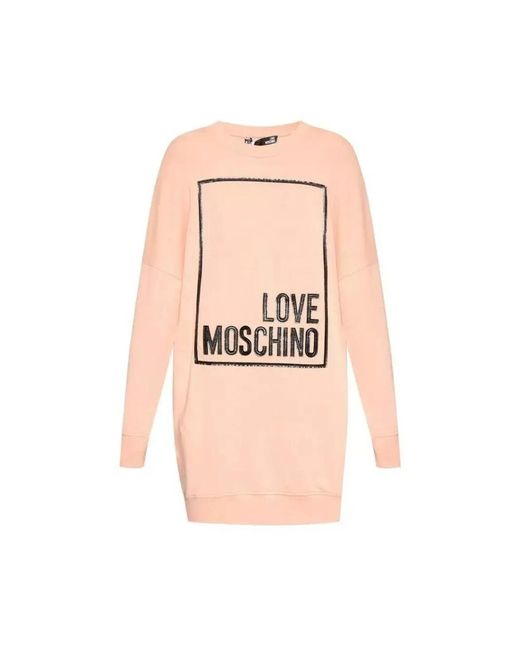 Love Moschino Pink Short Dresses