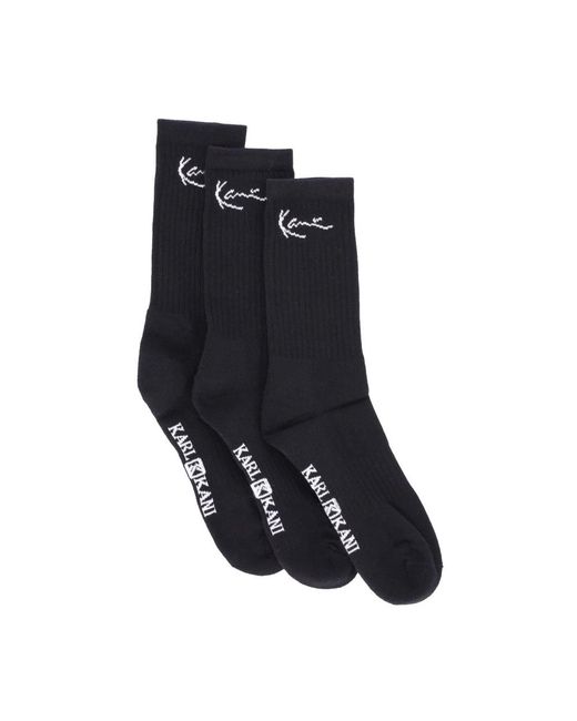 Socks Karlkani de hombre de color Blue