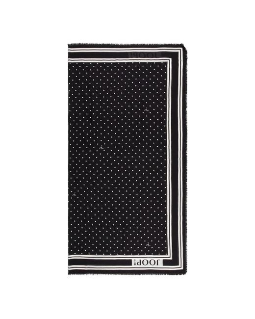 Joop! Black Contrast Dot Scarf