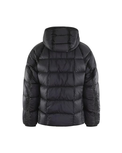 C P Company Black Winter Jackets for men