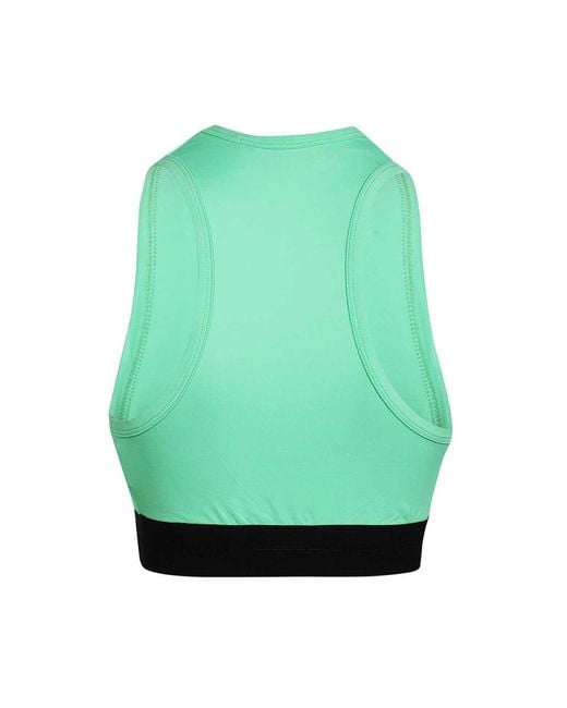 MSGM Tops ,Groen ,Sportieve Tanktop Met Elastische Tailleband in het Green