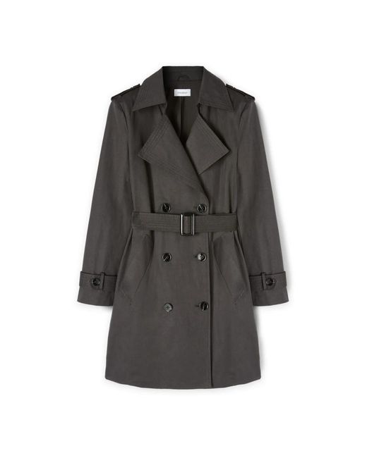 Trench Coats di mötivi in Black
