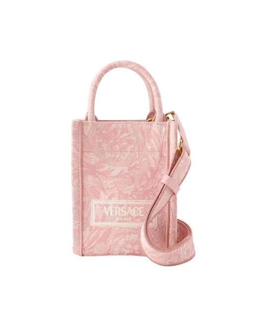 Versace Pink Baumwolle handtaschen