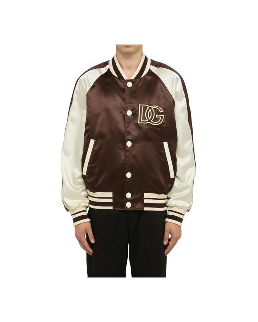 Jackets > bomber jackets Dolce & Gabbana pour homme en coloris Brown