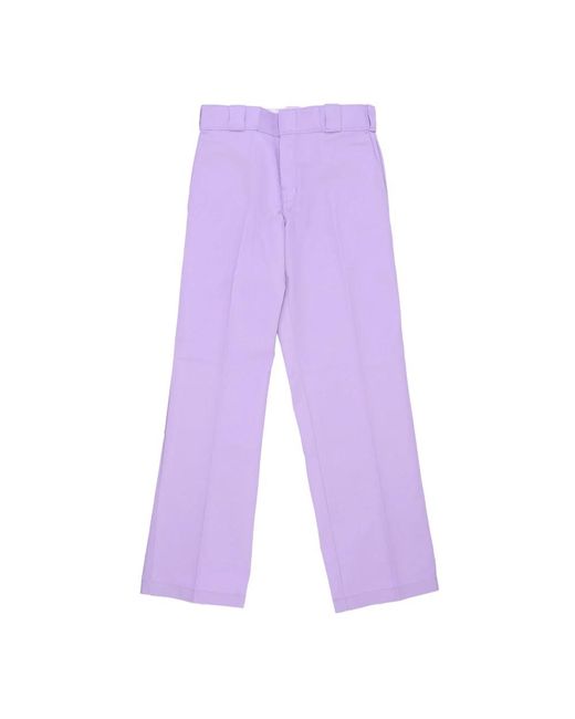 874 pantalone da lavoro in di Dickies in Purple da Uomo