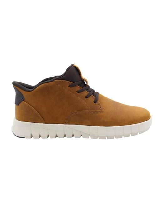 Geox Brown Lace-Up Boots for men
