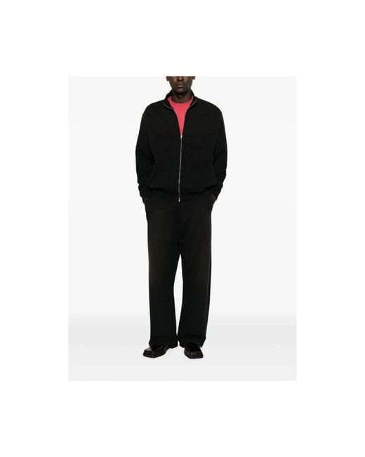 Arte' Black Zip-Throughs for men