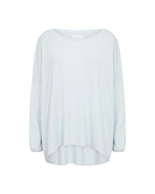 Part Two Blue Round-Neck Knitwear