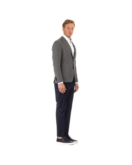 Single Breasted Suits Lardini de hombre de color Gray