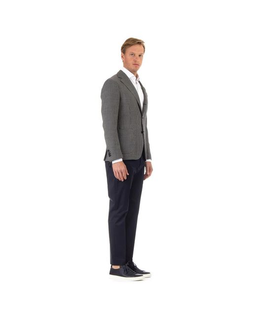 Single Breasted Suits Lardini de hombre de color Gray