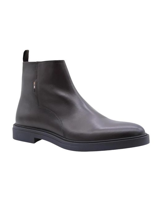 HUGO Black Ankle Boots for men