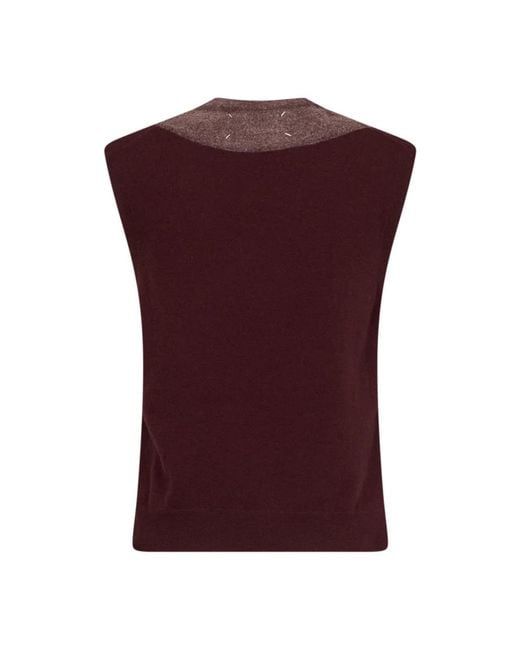 Maison Margiela Purple Waistcoats