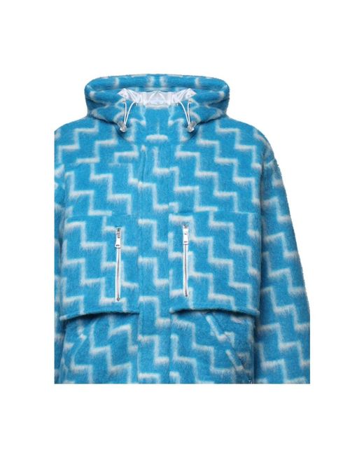 Bonsai Blue Winter Jackets for men