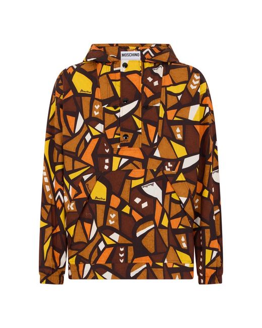 Moschino Orange Light Jackets for men