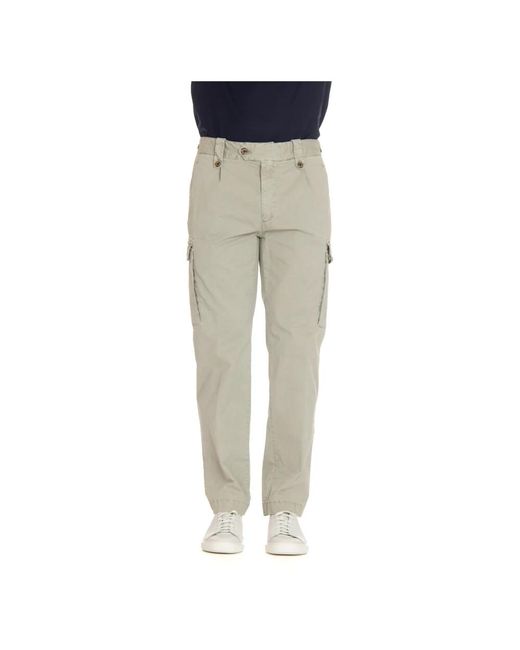 Myths Gray Slim-Fit Trousers for men