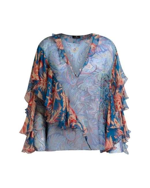 Blouses di Etro in Blue