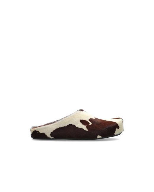 Mules di Marni in Brown da Uomo