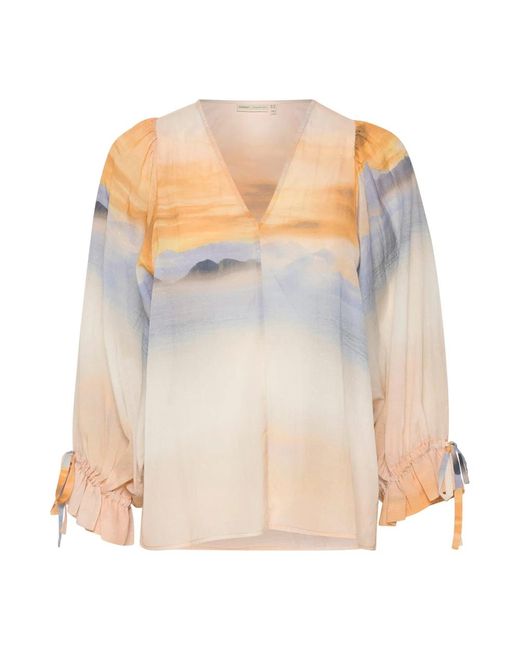 Julissaiw top blouse dawn sun di Inwear in Multicolor