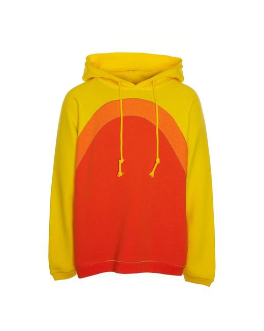 ERL Orange Hoodies for men