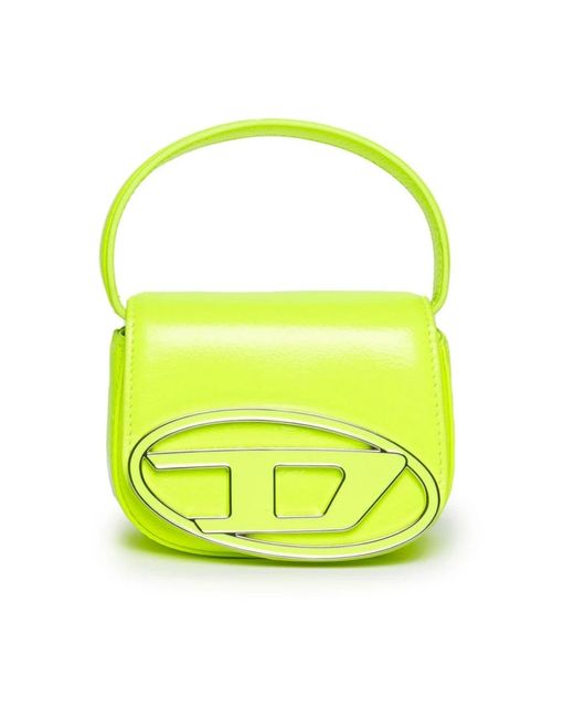 DIESEL Yellow Handbags