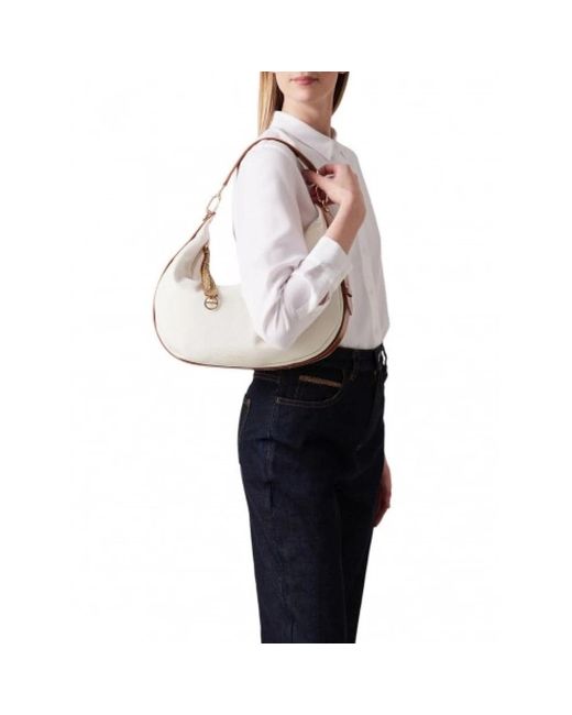 Borbonese Natural Shoulder Bags