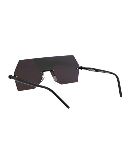 Kuboraum Black Stylische sonnenbrille maske p90