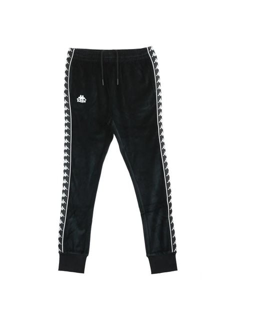 Kappa Black Sweatpants for men