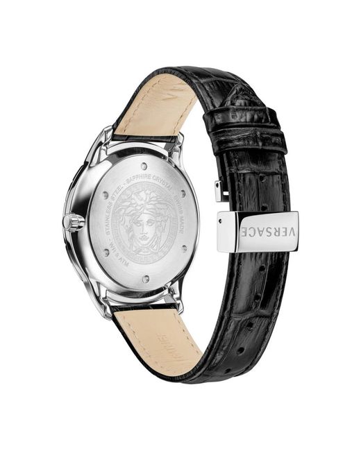 Versace Univers Watch in Metallic für Herren
