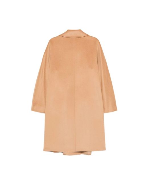 Marina Rinaldi Natural Double-Breasted Coats