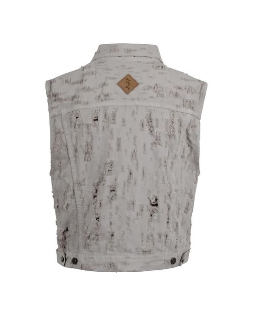 Haikure Gray Vests