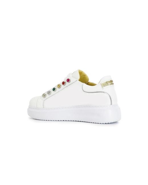 Shoes > sneakers CafeNoir en coloris White