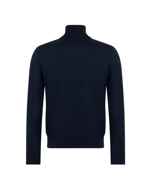 Roberto Collina Blue Turtlenecks for men