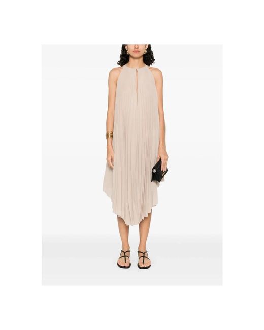 Midi Dresses di Philosophy Di Lorenzo Serafini in Natural